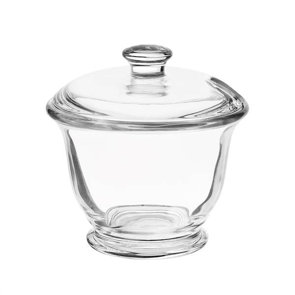 CUKIERNICA SZKLANA Z POKRYWKĄ 200ml ABNER