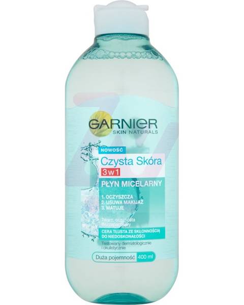 GARNIER Czysta skóra PŁYN MICERALNY 3w1 400ml