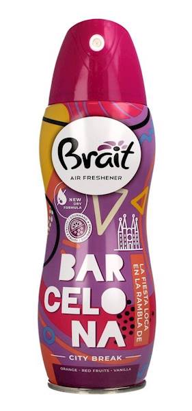 BRAIT odświeżacz SUCHY 300ml perfume BARCELONA /12