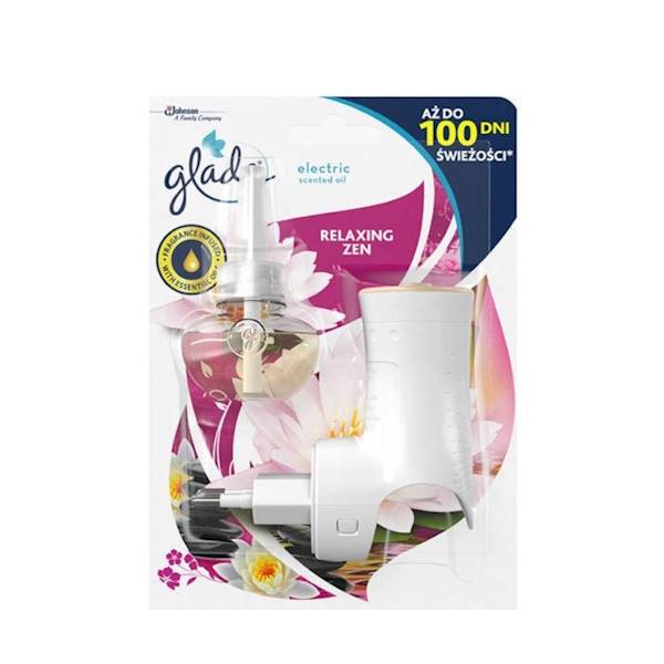Glade ELECTRIC urządzen. + wkład JAPOŃSKI OGR. ZEN