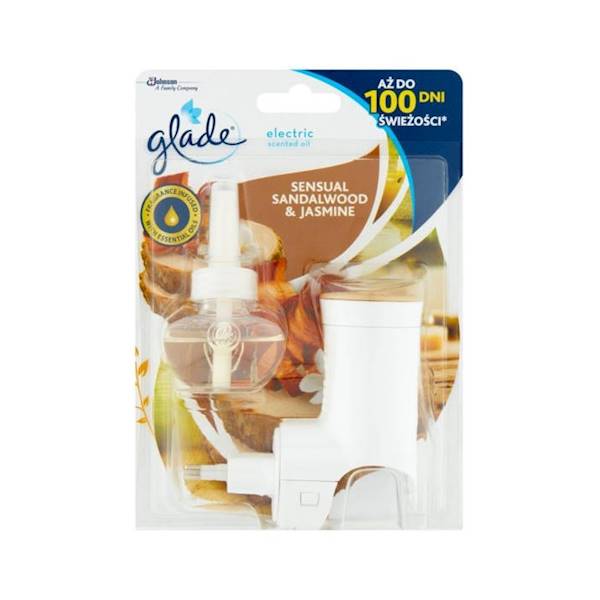 Glade ELECTRIC urządzen. + wkład Drz. Sandał.