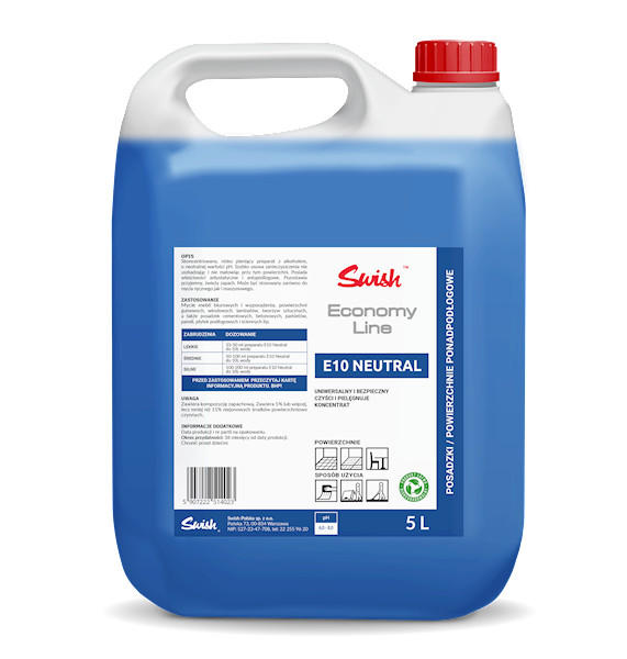 SWISH E10 NEUTRAL 5L myjąco nabłyszczający UNIWERS