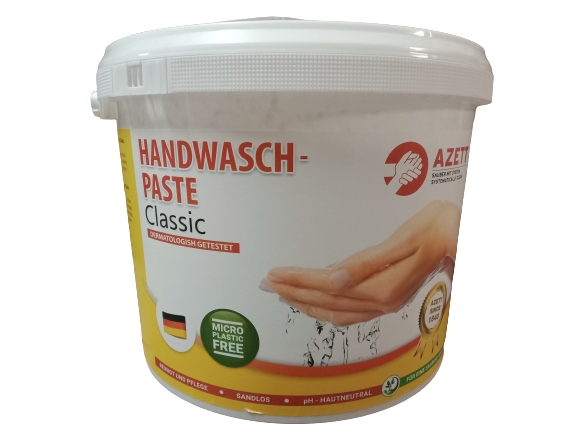 AZETT CLASSIC pasta BHP do rąk 10L ŻÓŁTA