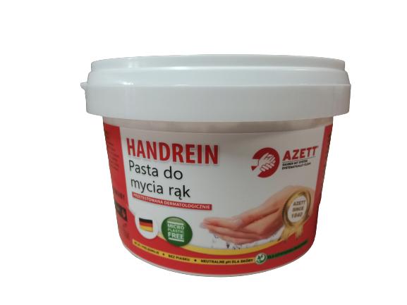 AZETT HANDREIN pasta BHP do mycia rąk 500ml RED
