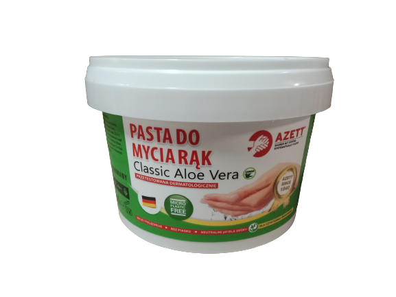 AZETT CLASSIC ALOE VERA pasta BHP do rąk 500ml ZIE