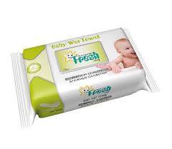 FRESH BABY chusteczki  nawilżone - 72szt - /30/