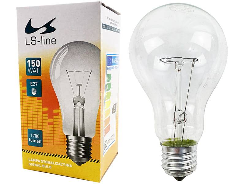 ŻARÓWKA 150W - E27 LS-line