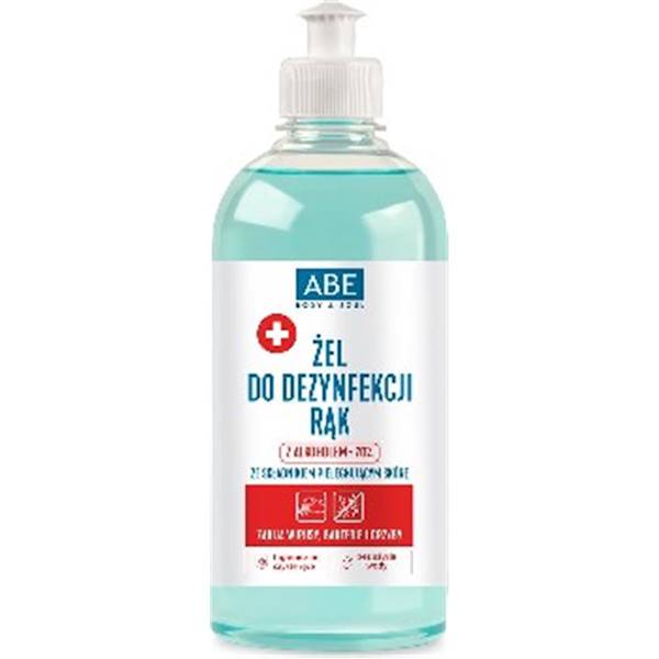 ABE - ŻEL DO DEZYNFEKCJI RĄK 500ml alk.70%