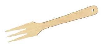 WIDELEC drewniany 3-zębny