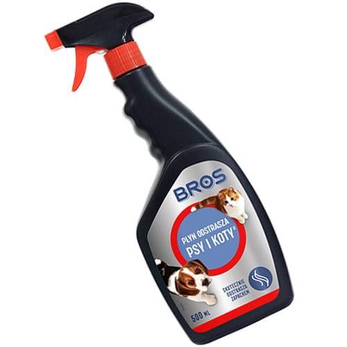BROS PSY i KOTY płyn odstraszający 500ml spray