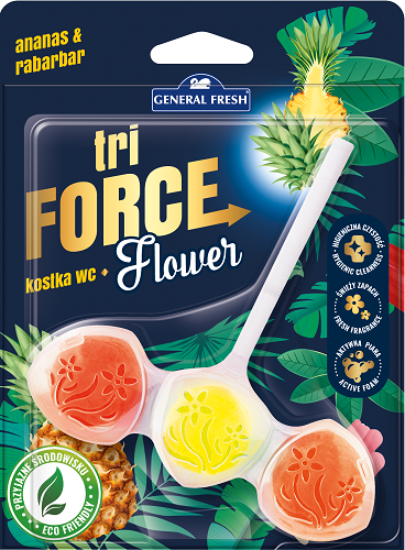 GENERAL zawieszka WC FlowerTRI FORCE ANANAS RABAR