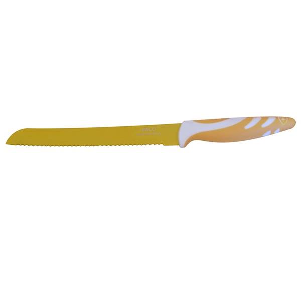 NÓŻ DO CHLEBA NON-STICK 20,3cm/żółty