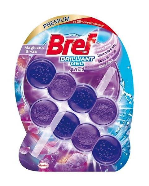 Bref Brilliant zawieszka WC 2x42g Magiczna Bryza