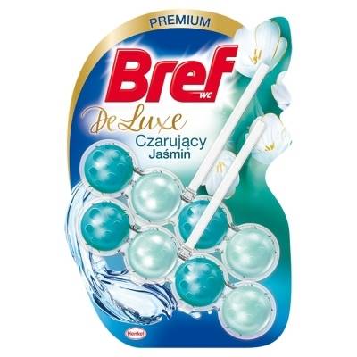 BREF DeLuxe Zawieszka do WC 2x50g Czarujący Jaśmin