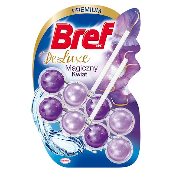 BREF DeLuxe Zawieszka do WC 2x50g Magiczny Kwiat