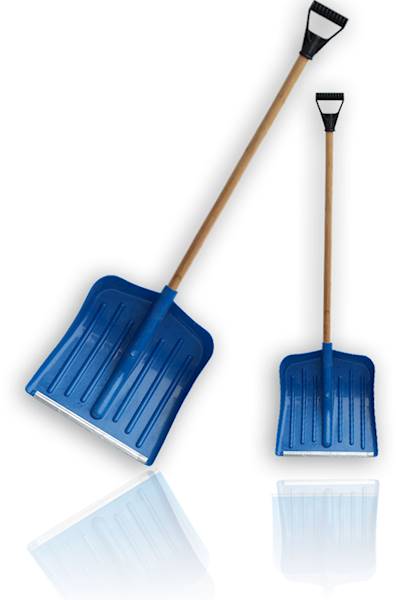 ŁOPATA DO ŚNIEGU PLAST. "LUX" OPR. Z0341 kolor MIX