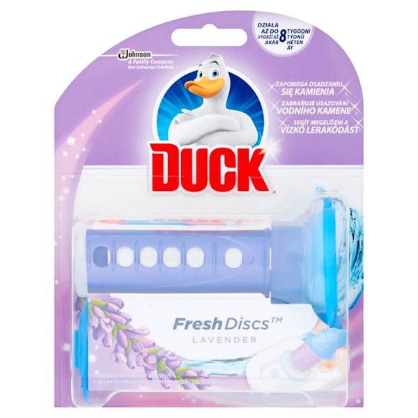 DUCK - kleksy - Fresh Discs LAVENDER 6 użyć