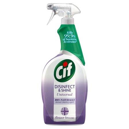CIF Disinfect & Shine 750ml dezynfekcja FLOWER BRE