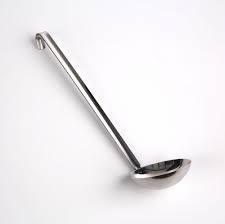 ŁYŻKA CHOCHLA 6,5cm NABIERKA MAŁA nierdz. Szcześko