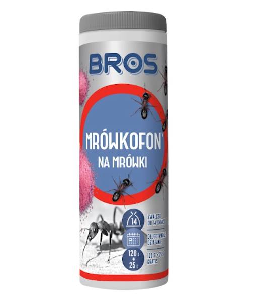 BROS MRÓWKOFON GRANULAT 120g + 25g na mrówki
