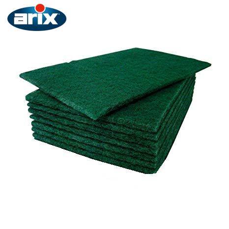 ARIX czyściki ścierne zielone-pad 8szt 20x15cm/10/