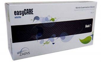 RĘKAWICE NITRYLOWE M 100szt BLACK easyCARE