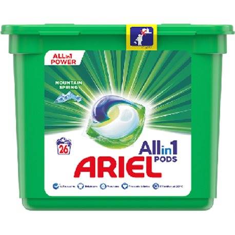 ARIEL KAPSUŁKI do prania 26szt REGULAR 