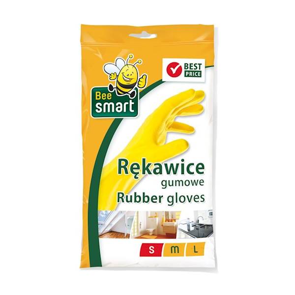 RĘKAWICE GOSPODARCZE gumowe - S - BEE SMART /100/