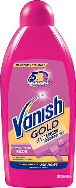 VANISH DO DYWANÓW pranie ręczne GOLD / OXY 500ml