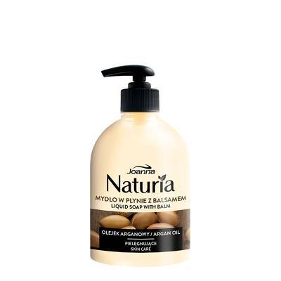 JOANNA NATURIA mydło 500ml pompka OLEJEK ARGANOWY