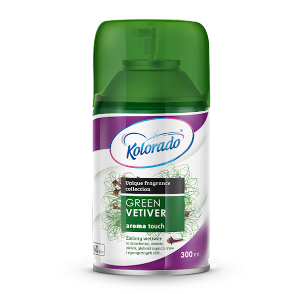 KOLORADO AROMA TOUCH 300ml Freshmatic GREEN VETIV