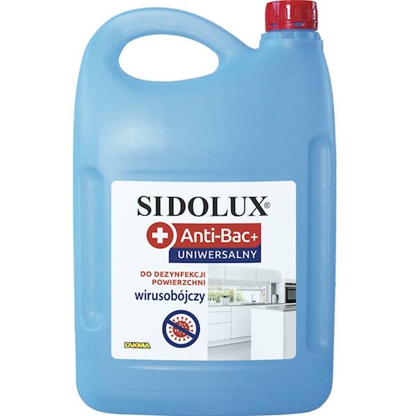 !!! SIDOLUX ANTI-BAC+ dezynfekcja powierzchni 4L