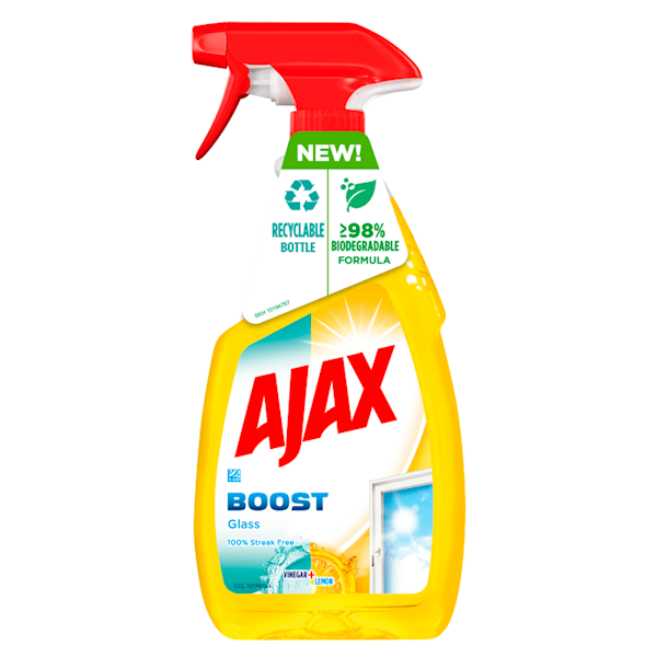!!! AJAX płyn do szyb SPRAY ŻÓŁTY