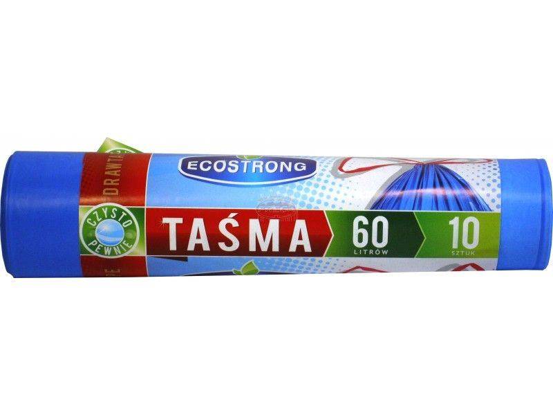 WORKI 60L 10szt + TAŚMA - NIEBIESKIE /30/