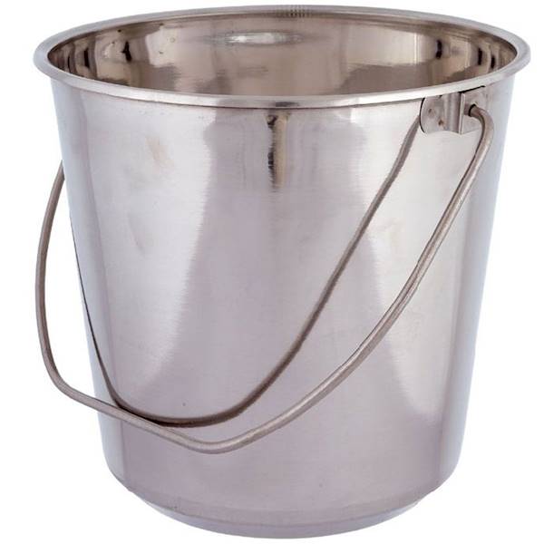 WIADRO 14L nierdzewne DOMOTTI 81197