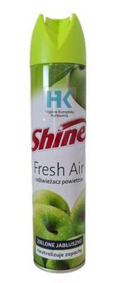 SHINE odświeżacz 300ml spray ZIELONE JABŁUSZKO