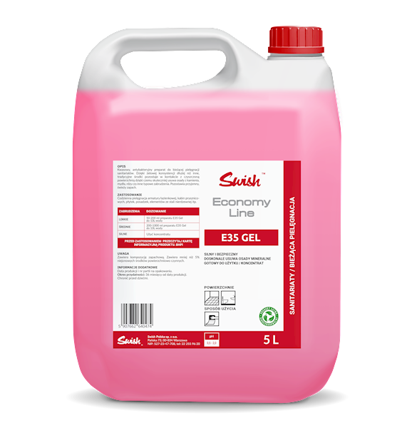 SWISH E35 GEL 5L koncentrat do sanitariatów żel