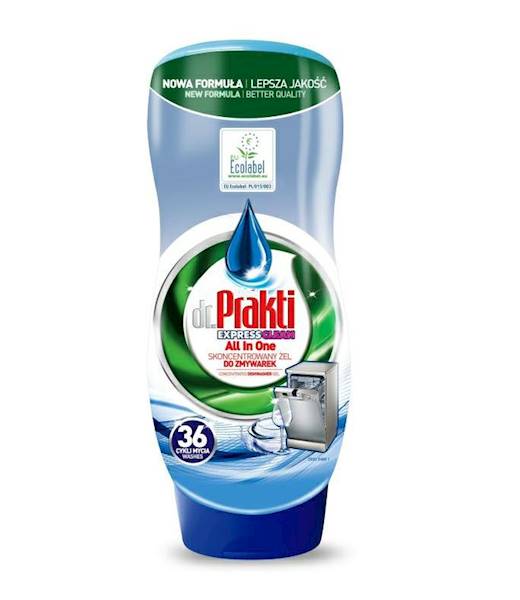 DR PRAKTI ŻEL do zmywarek 720ml