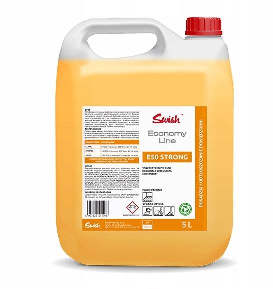 SWISH E50 Strong Cleaner 5L ODTŁUSZCZACZ