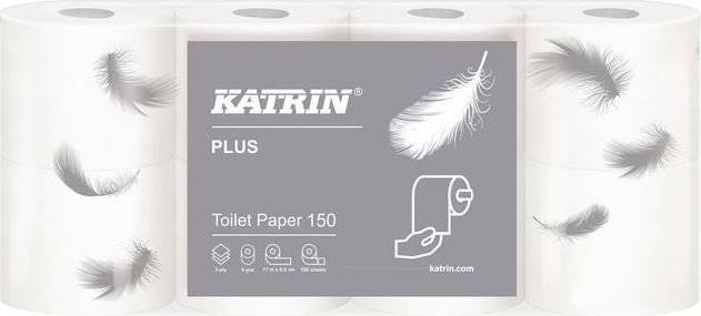 PAPIER toal. KATRIN Plus 16525 8szt 3w celuoza /7/