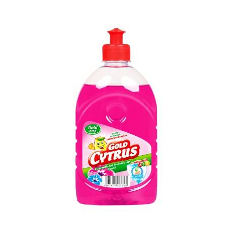GOLD CYTRUS 500ml płyn do naczyń FLOWER czerwony