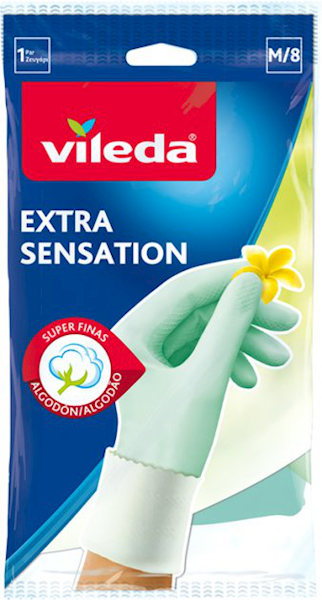 VILEDA RĘKAWICE (M) EXTRA SENSATION