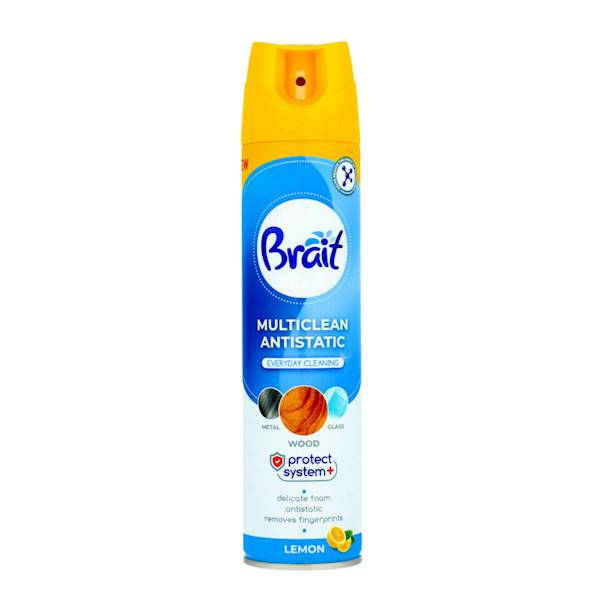 BRAIT MULTICLEAN do mebli 350ml LEMON SPRAY