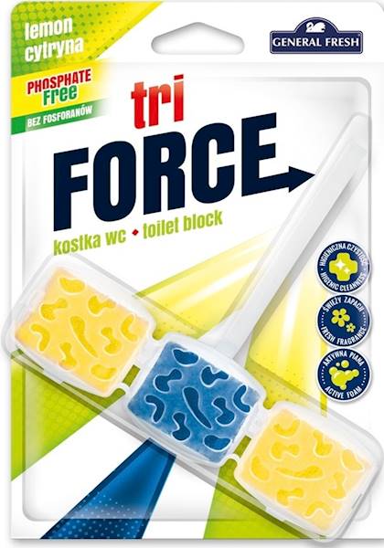 GENERAL zawieszka do WC TRI FORCE CYTRYNA /13/