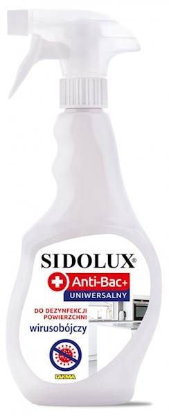 SIDOLUX ANTI-BAC+ do dezynf. powierzch.500ml spray