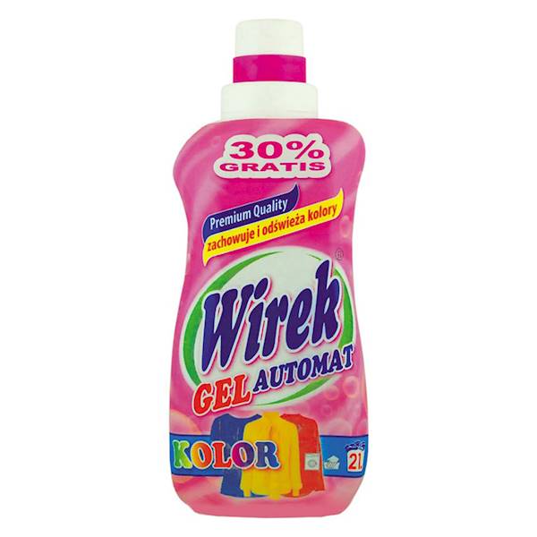 WIREK ŻEL do prania 1L KOLOR Automat /12/