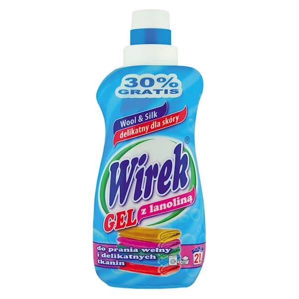 WIREK ŻEL do prania 1L z lanoliną /12/