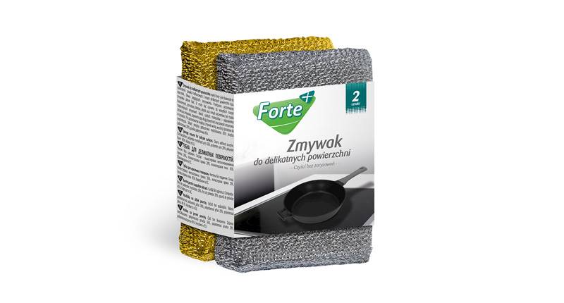 ZMYWAK do delikatnych powierzchni 2szt FORTE 1249