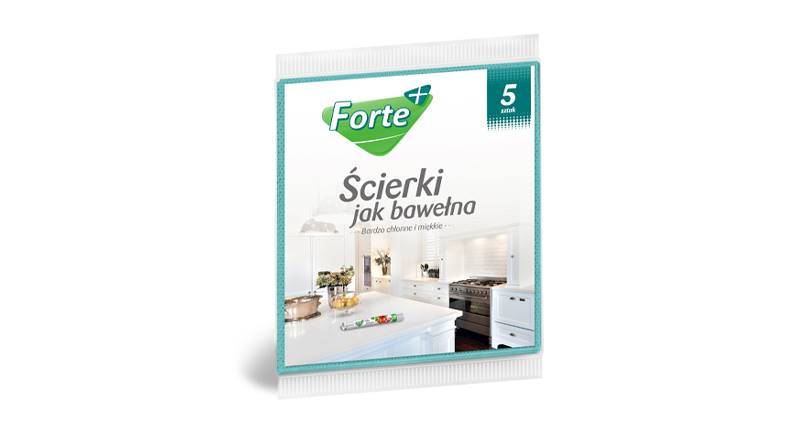 ŚCIERECZKI Jak Bawełna 5szt FORTE 1263