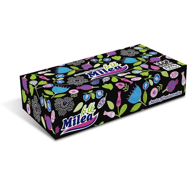 CHUSTECZKI higieniczne 100szt kartonik MILEA